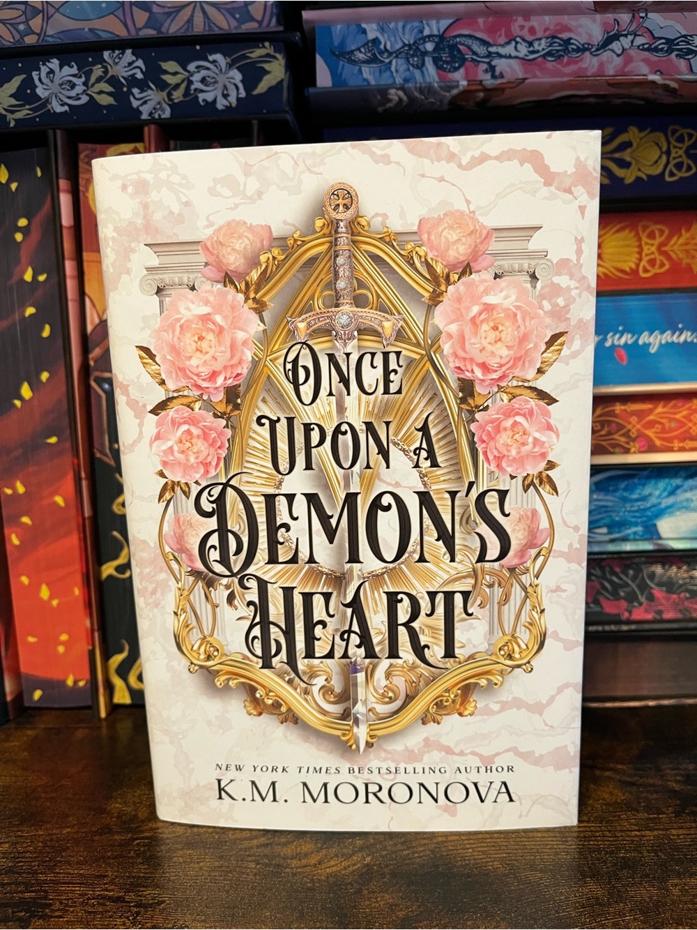 Once Upon a Demon's Heart by K.M. Moronova Deluxe Hardcover